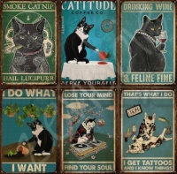 Black Cats Jigsaw Puzzle