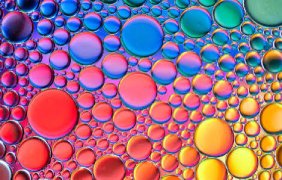 Bubbles in Color Jigsaw Puzzle