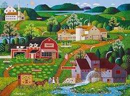 Burma Road – Charles Wysocki Puzzles Jigsaw