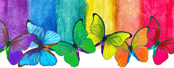 Desenhos de Butterfly Rainbow Jigsaw Puzzle para colorir