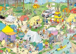 Camping in the Forest Jigsaw Puzzle