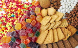Desenhos de Candies and Cookies Jigsaw Puzzle para colorir