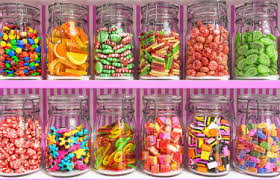 Desenhos de Candy Collection Jigsaw Puzzle para colorir