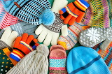 Desenhos de Caps and Mittens Jigsaw Puzzle para colorir