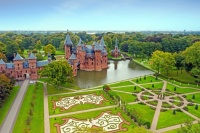Desenhos de Castle De Haar, Netherlands Jigsaw Puzzle para colorir