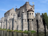 Desenhos de Castle Gravensteen, Ghent, Belgium Jigsaw Puzzle para colorir