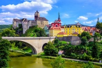 Castle Loket, Karlovy Vary, Czech Republic Jigsaw Puzzle