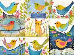 Cat in The Bird’s Nest Jigsaw Puzzle