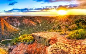 Desenhos de Charles Knife Canyon Jigsaw Puzzle para colorir