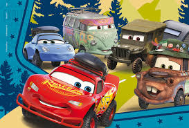 Desenhos de Children’s Disney Cars Jigsaw Puzzle para colorir