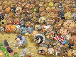 Christmas at Chaos Turkey Farm Jigsaw Puzzle