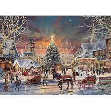 Christmas Festival – Thomas Kinkade Jigsaw Puzzle