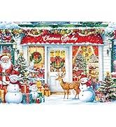 Desenhos de Christmas Gifts Shop Jigsaw Puzzle para colorir