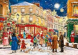 Desenhos de Christmas Toy Shop Jigsaw Puzzle para colorir