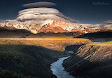 Clouds and Mountain in Patagonia Jigsaw Puzzle
