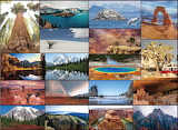 Collection National Parks Jigsaw Puzzle