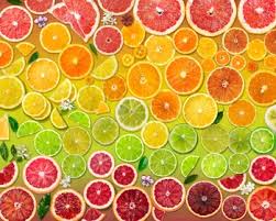 Colorful Fruit Citrus Illustration Jigsaw Puzzle
