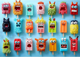 Colorful Monster Ice Cream Jigsaw Puzzle