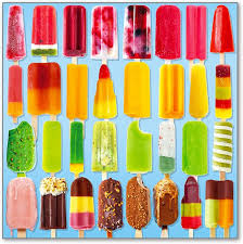 Desenhos de Colorful Popsicles Jigsaw Puzzle para colorir