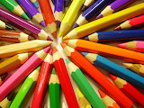 Desenhos de Colorful Rainbow Pencils JIgsaw Puzzle para colorir