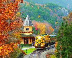 Desenhos de Conway Scenic Railroad Jigsaw Puzzle para colorir