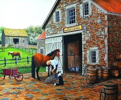 Desenhos de Coopery and Stables Jigsaw Puzzle para colorir