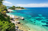 Desenhos de Corfu, Greece – Sea Landscape Jigsaw Puzzle para colorir