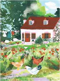 Cottage Wildflowers Jigsaw Puzzle