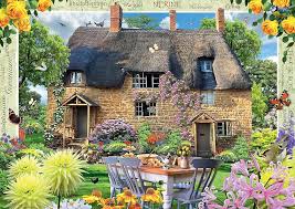 Country Baker’s Cottage Jigsaw Puzzle
