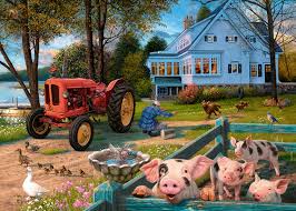 Country Life – Farm Animal Jigsaw Puzzle