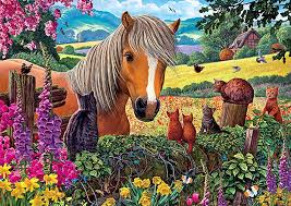 Country Life – Some Friendly Advice Jigsaw Puzzle