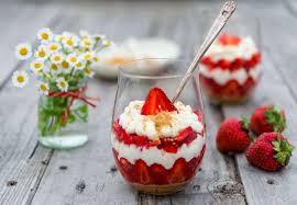 Cream Strawberry Parfait Jigsaw Puzzle