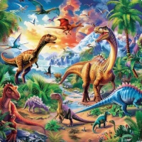 Dinosaurs Jigsaw Puzzle 5