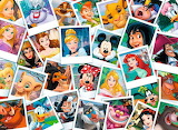 Desenhos de Disney Characters Collage Jigsaw Puzzle para colorir