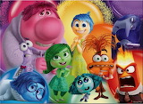Desenhos de Disney Inside Out 2 Jigsaw Puzzle 2 para colorir