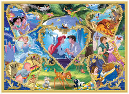 Desenhos de Disney Movies Magic Jigsaw Puzzle para colorir