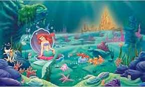 Desenhos de Disney Princes Little Mermaid Jigsaw Puzzle para colorir