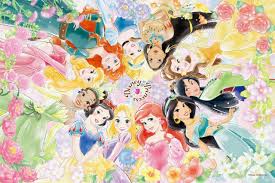 Disney Princess Floral Dream Jigsaw Puzzle