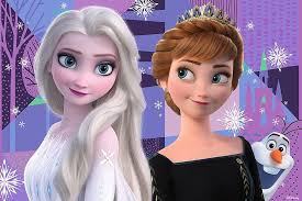 Desenhos de Disney Princess Frozen Jigsaw Puzzle para colorir