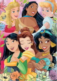 Desenhos de Disney Princess Smile Jigsaw Puzzle para colorir