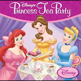 Desenhos de Disney Princess Tea Party Jigsaw Puzzle para colorir