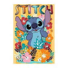 Desenhos de Disney Stitch Jigsaw Puzzle 4 para colorir