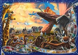 Desenhos de Disney – The Lion King Jigsaw Puzzle 5 para colorir