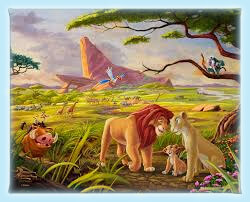 Disney – The Lion King – Thomas Kinkade Jigsaw Puzzle