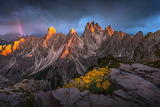 Desenhos de Dolomites, Italy – Mountain Jigsaw Puzzle para colorir