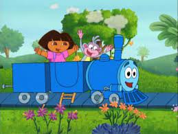 Dora The Explorer Choo Choo Jigsaw Puzzle