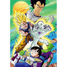 Desenhos de Dragon Ball Poster Jigsaw Puzzle para colorir