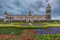 Desenhos de Dunedin Railway Station, Dunedin, New Zealand Jigsaw Puzzle para colorir