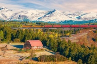 East Glacier Park Village, Montana, USA Jigsaw Puzzle