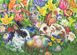 Easter Bunnies Jigsaw Puzzle